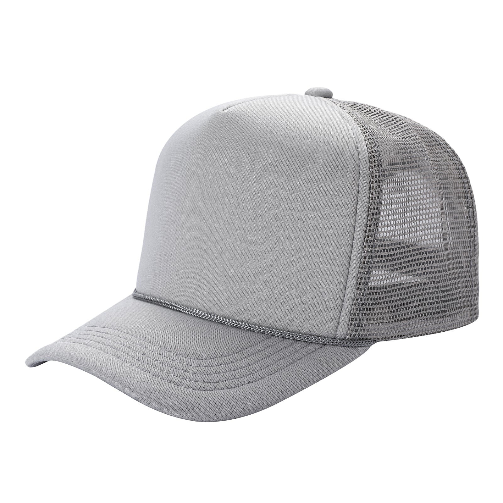 Classic Foam Front Trucker Hat With Mesh Back And Snapback Closure