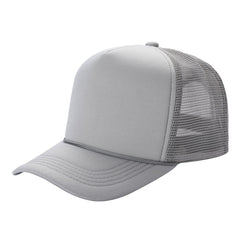 Classic Foam Front Trucker Hat With Mesh Back And Snapback Closure