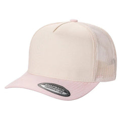 WAYCAP TCMS 5-Panel Mesh Back Trucker Hat with Suede Bill