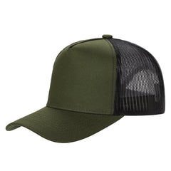 WAYCAP 5CTM 5-Panel Cotton/Poly Trucker Hat