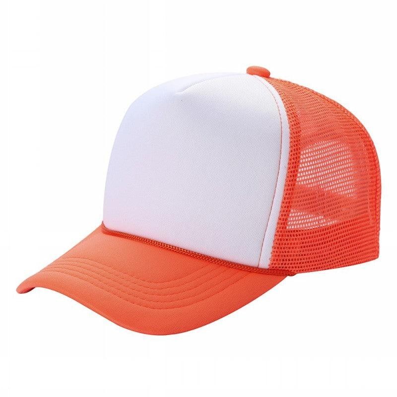 Classic Foam Front Trucker Hat With Mesh Back And Snapback Closure