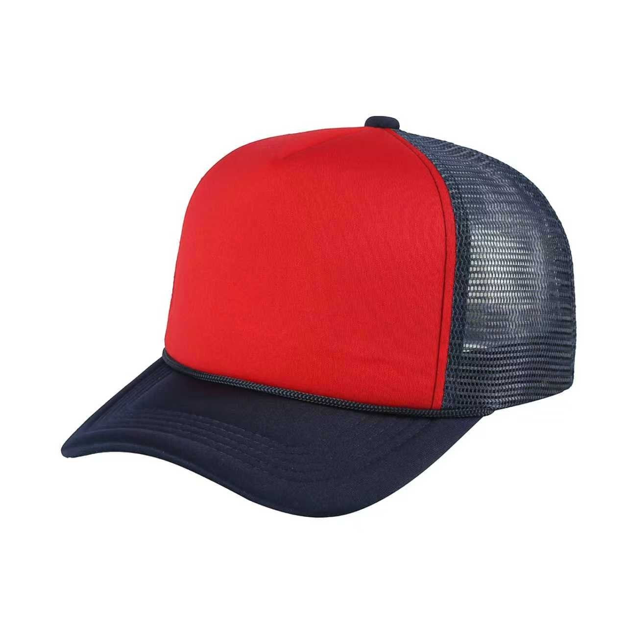 Classic Foam Front Trucker Hat With Mesh Back And Snapback Closure