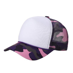 Classic Foam Front Trucker Hat With Mesh Back And Snapback Closure