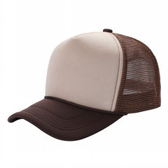 Classic Foam Front Trucker Hat With Mesh Back And Snapback Closure