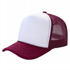 Classic Foam Front Trucker Hat With Mesh Back And Snapback Closure