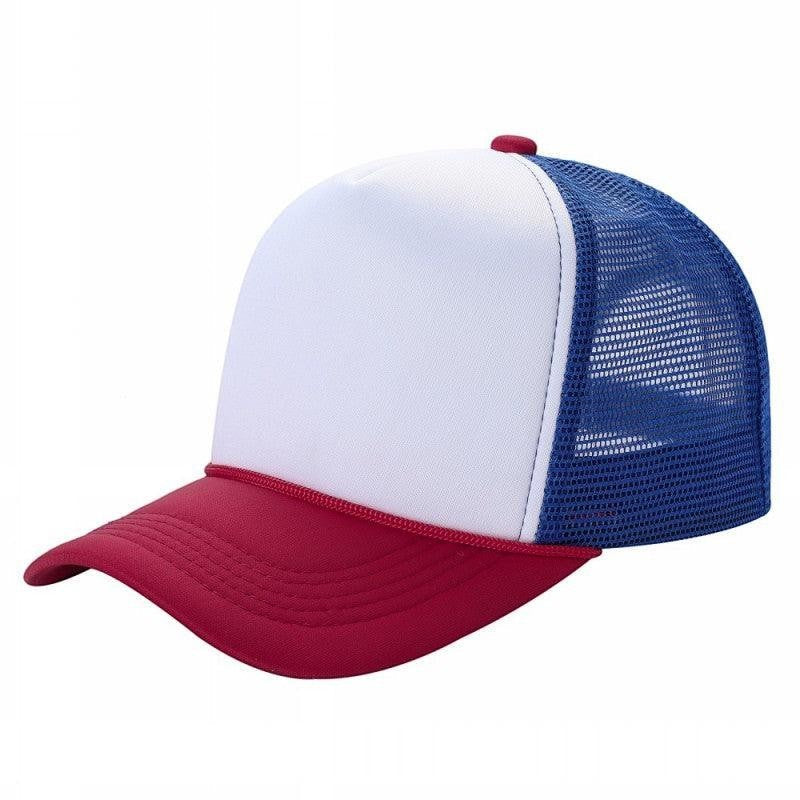 Classic Foam Front Trucker Hat With Mesh Back And Snapback Closure