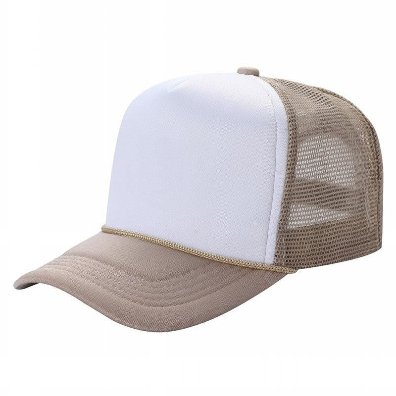 Classic Foam Front Trucker Hat With Mesh Back And Snapback Closure