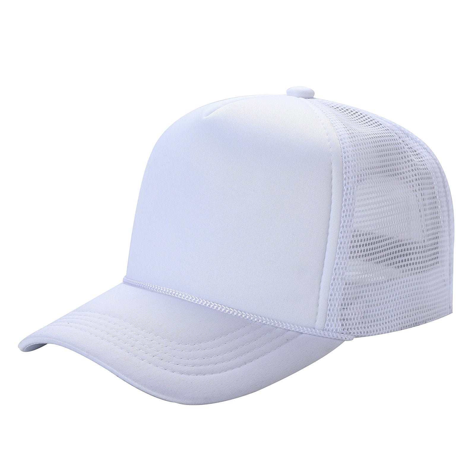 Classic Foam Front Trucker Hat With Mesh Back And Snapback Closure