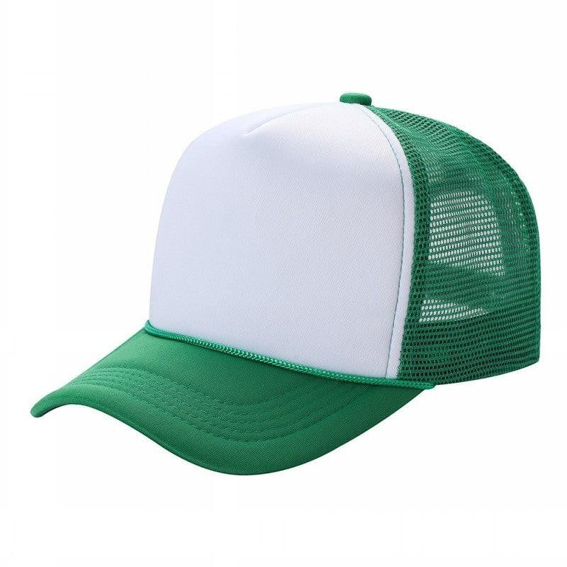 Classic Foam Front Trucker Hat With Mesh Back And Snapback Closure