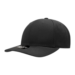 Decky 1015 6-Panel Mid Profile Structured Polyester Snapback Cap