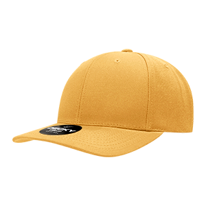 Decky 1015 6-Panel Mid Profile Structured Polyester Snapback Cap