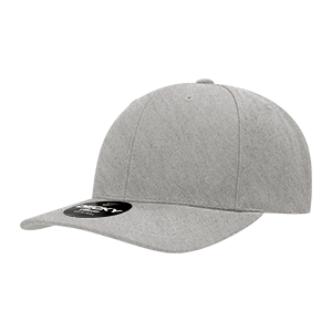 Decky 1015 6-Panel Mid Profile Structured Polyester Snapback Cap