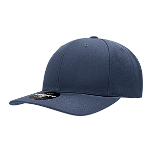 Decky 1015 6-Panel Mid Profile Structured Polyester Snapback Cap