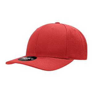 Decky 1015 6-Panel Mid Profile Structured Polyester Snapback Cap