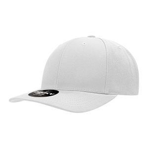 Decky 1015 6-Panel Mid Profile Structured Polyester Snapback Cap