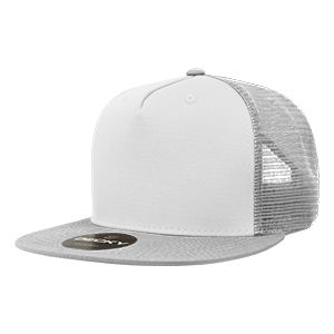 Decky 1040 5-Panel High Profile Structured Cotton Blend Trucker Hat