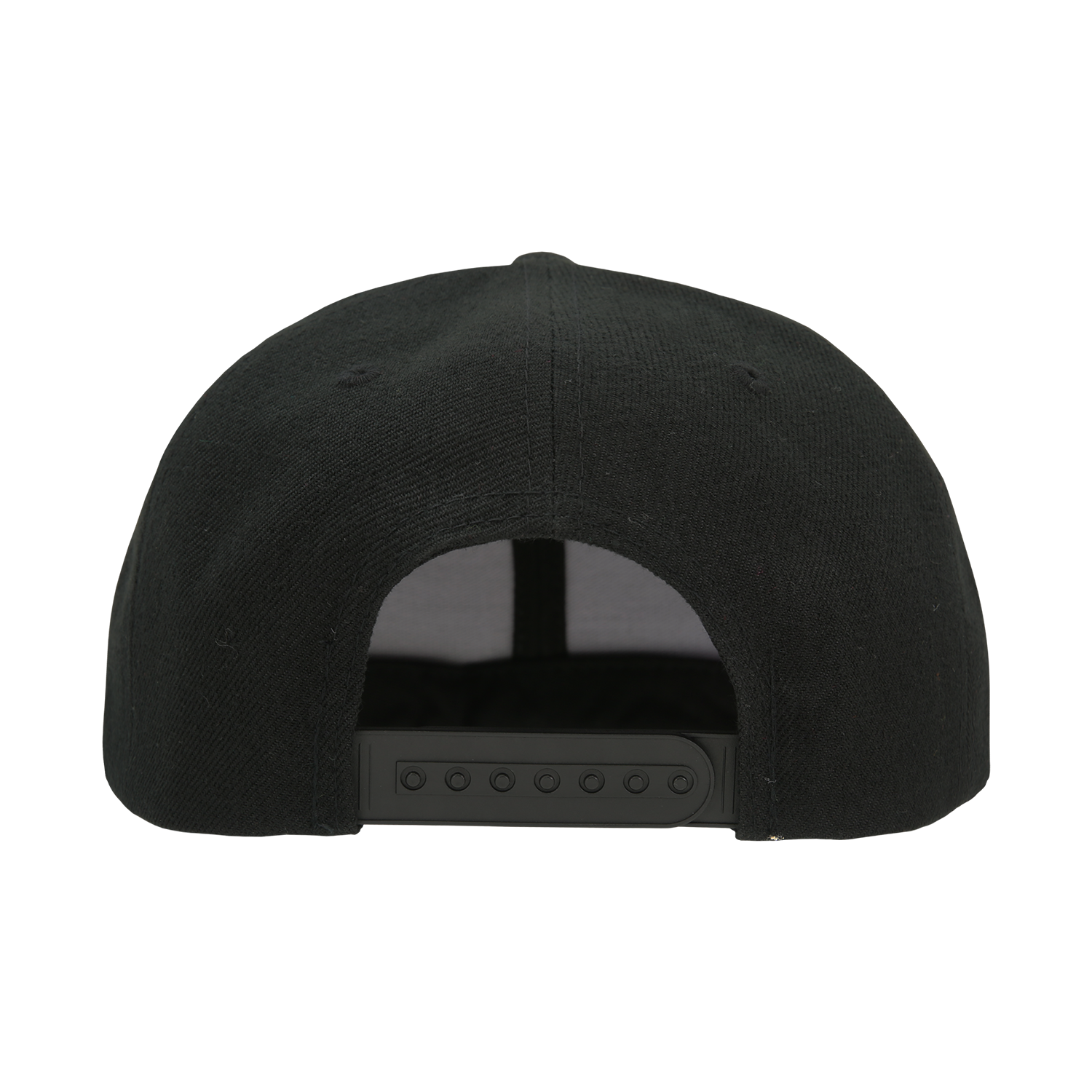 DECKY 1045 6-Panel High Profile Structured Plaid Bill Snapback Hat, Black/Red