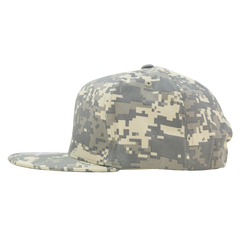 DECKY 1047 6-Panel High Profile Structured Camo Snapback Hat