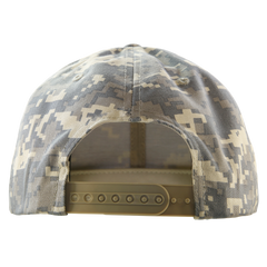 DECKY 1047 6-Panel High Profile Structured Camo Snapback Hat