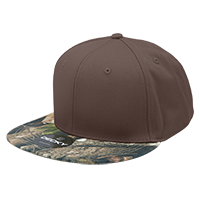DECKY 1047 6-Panel High Profile Structured Camo Snapback Hat