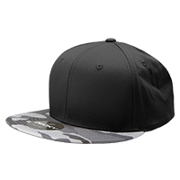 DECKY 1047 6-Panel High Profile Structured Camo Snapback Hat