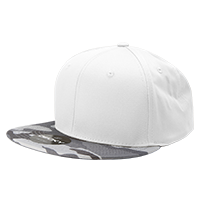 DECKY 1047 6-Panel High Profile Structured Camo Snapback Hat