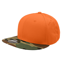 DECKY 1047 6-Panel High Profile Structured Camo Snapback Hat