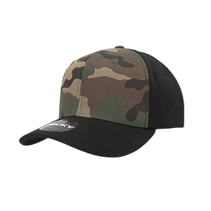 DECKY 1048 6-Panel Mid Profile Structured Camo Cap