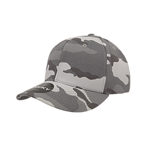 DECKY 1048 6-Panel Mid Profile Structured Camo Cap