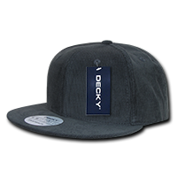 DECKY 1076 6-Panel High Profile Structured Corduroy Snapback Hat