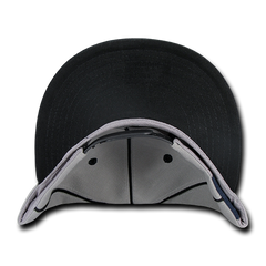 DECKY 1078 6-Panel High Profile Structured Piped Snapback Hat