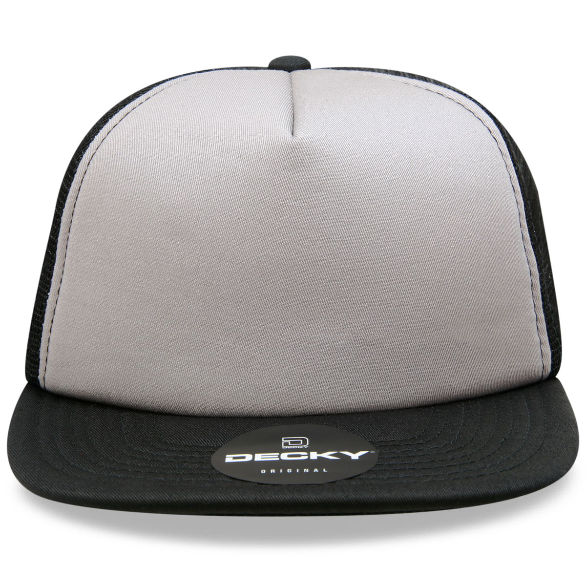 DECKY 1080 5-Panel High Profile Structured Foam Trucker Hat