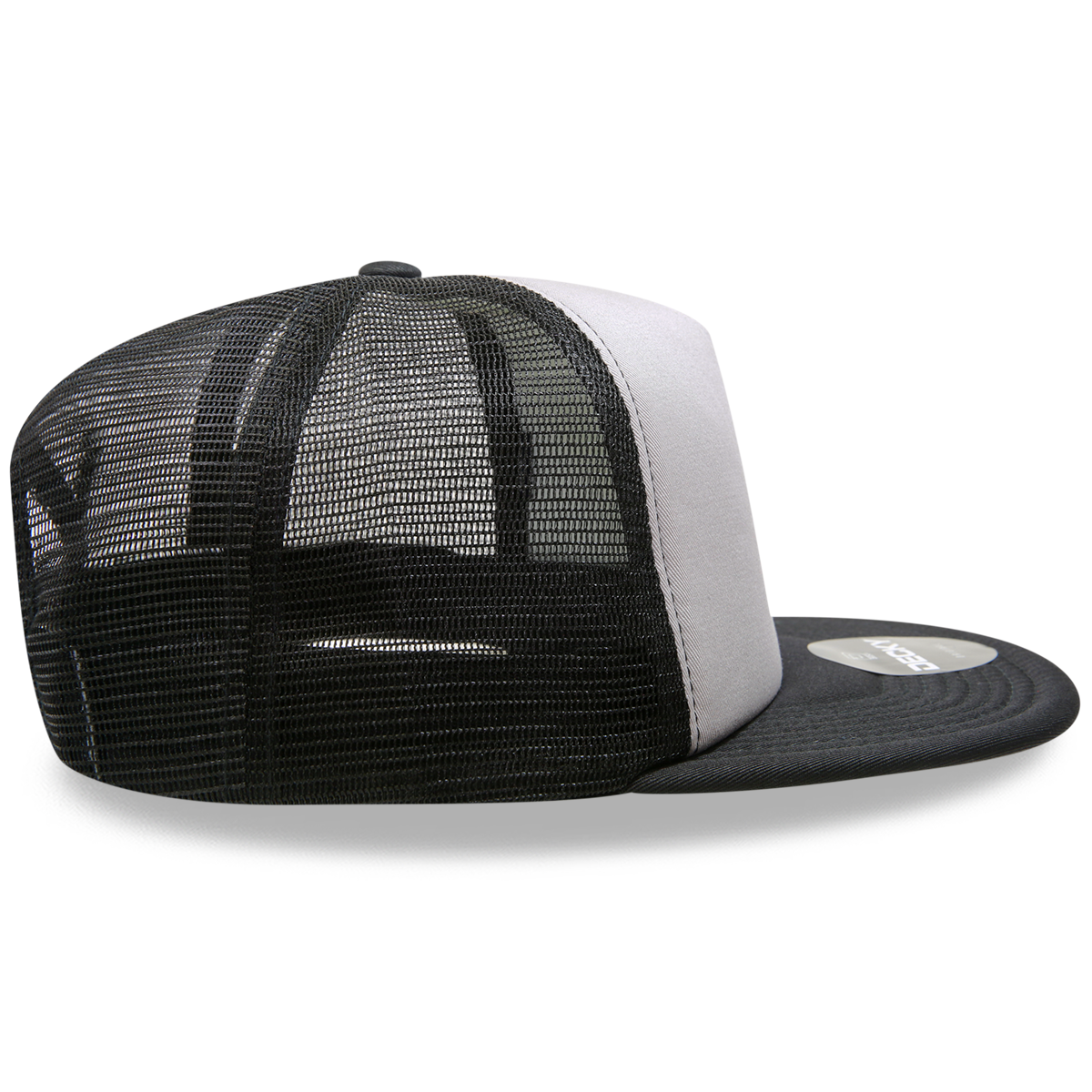 DECKY 1080 5-Panel High Profile Structured Foam Trucker Hat
