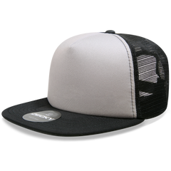 DECKY 1080 5-Panel High Profile Structured Foam Trucker Hat