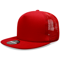 DECKY 1080 5-Panel High Profile Structured Foam Trucker Hat