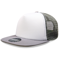 DECKY 1080 5-Panel High Profile Structured Foam Trucker Hat