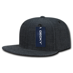 DECKY 1094 6-Panel High Profile Structured Denim Snapback