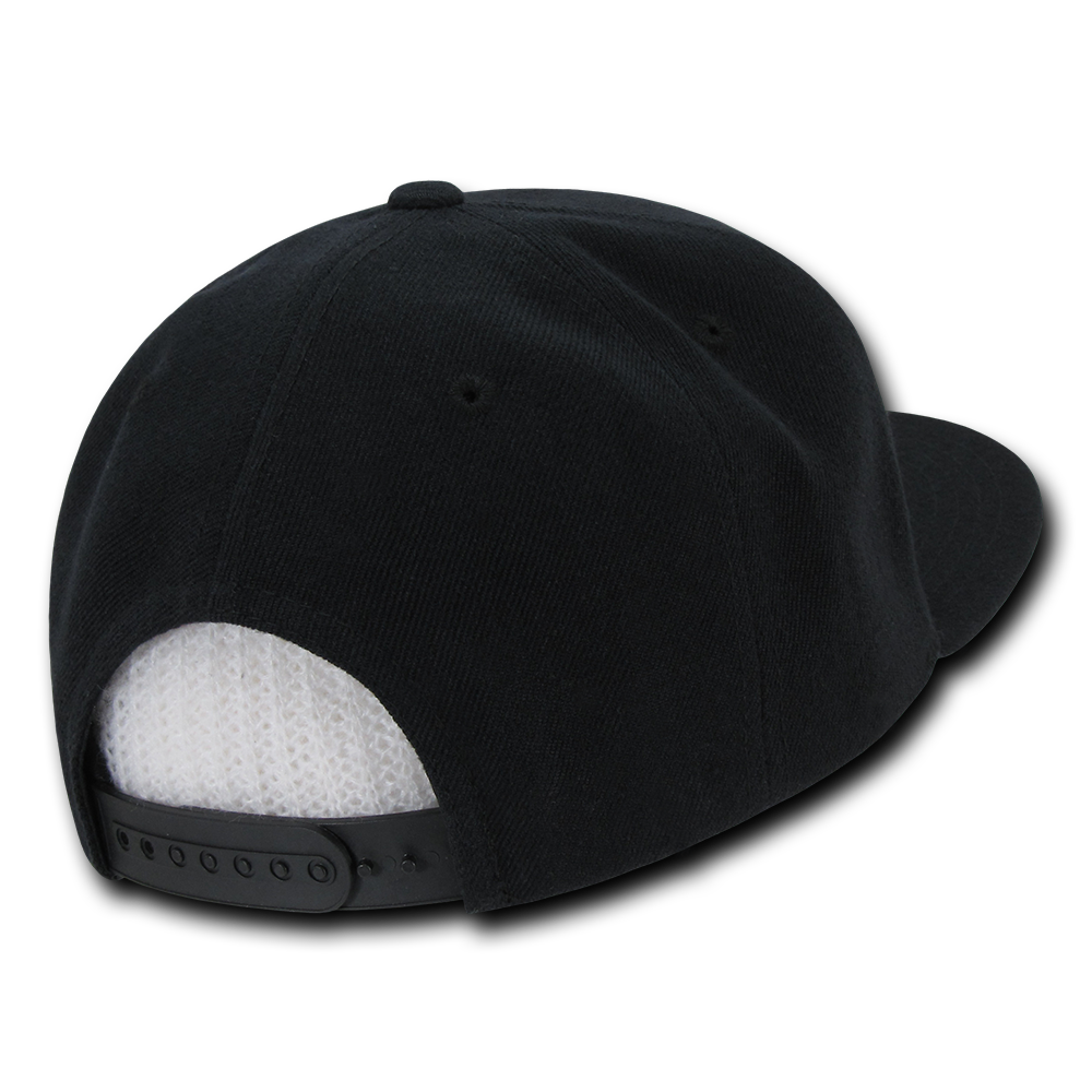 DECKY 1096 6 Panel High Profile Structured Patch Snapback Cap