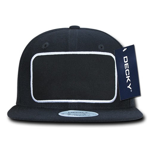 DECKY 1096 6 Panel High Profile Structured Patch Snapback Cap