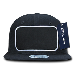 DECKY 1096 6 Panel High Profile Structured Patch Snapback Cap