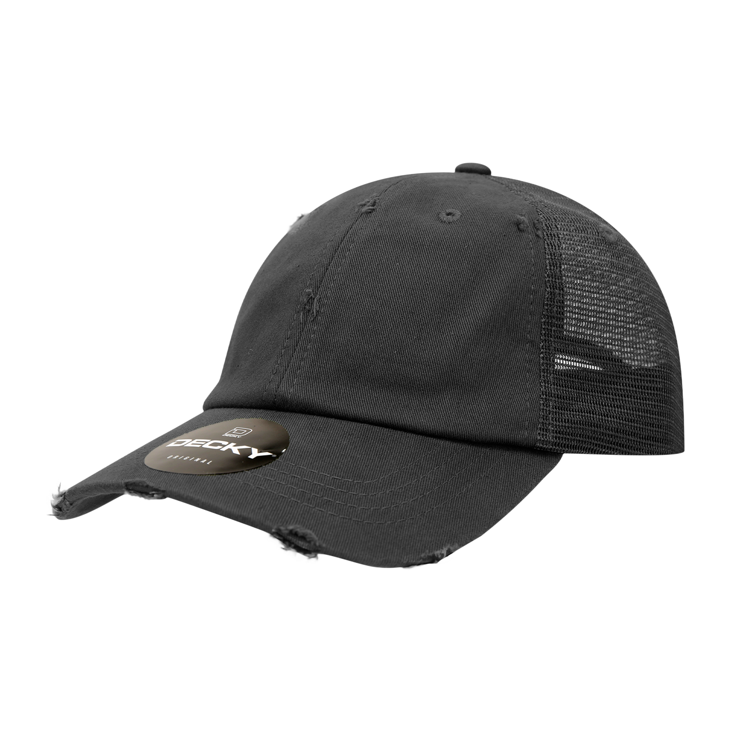 DECKY 110 6-Panel Low Profile Relaxed Vintage Trucker Hat
