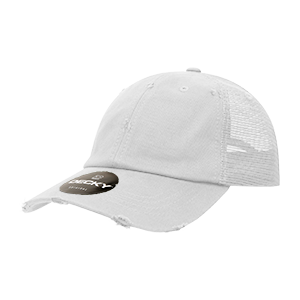 DECKY 110 6-Panel Low Profile Relaxed Vintage Trucker Hat