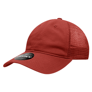DECKY CLASSIC 120 6-Panel Low Profile Relaxed Cotton Trucker Hat