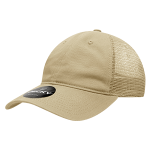 DECKY CLASSIC 120 6-Panel Low Profile Relaxed Cotton Trucker Hat