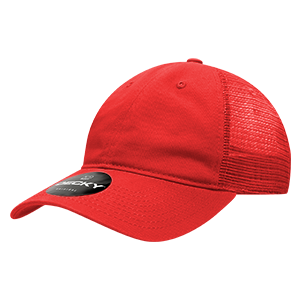 DECKY CLASSIC 120 6-Panel Low Profile Relaxed Cotton Trucker Hat