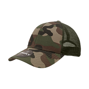 DECKY CLASSIC 120 6-Panel Low Profile Relaxed Cotton Trucker Hat