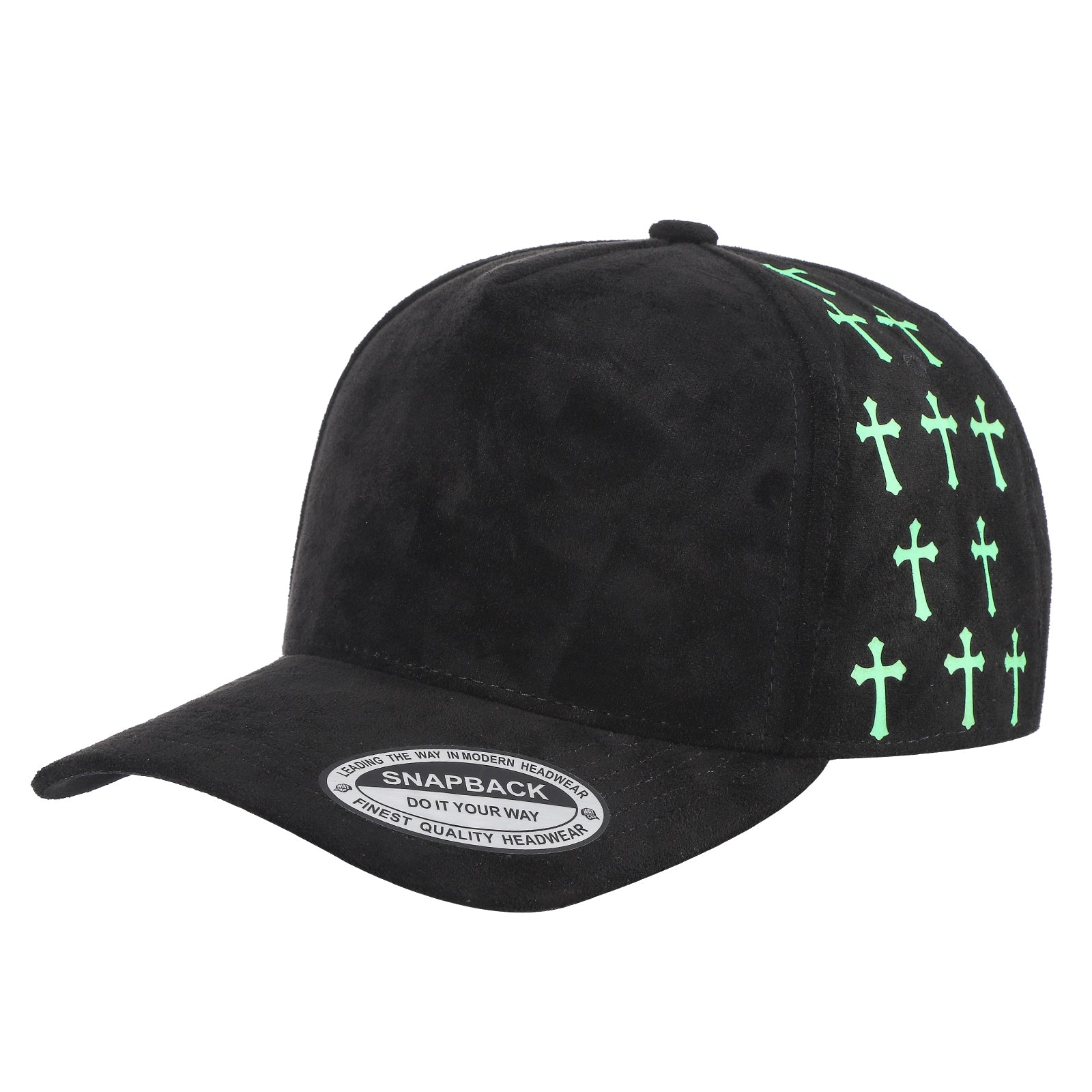 5SSTG - 5 Panel Suede Satin Gilding