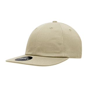 DECKY 200 Relaxed Flat Bill Cotton Cap