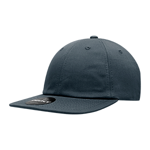 DECKY 200 Relaxed Flat Bill Cotton Cap