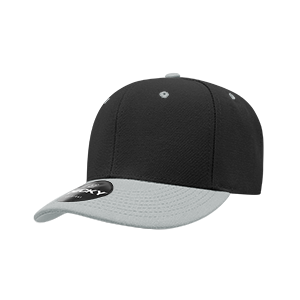 DECKY CLASSIC 206 6-Panel Low Profile Structured Cap | 206-BLK